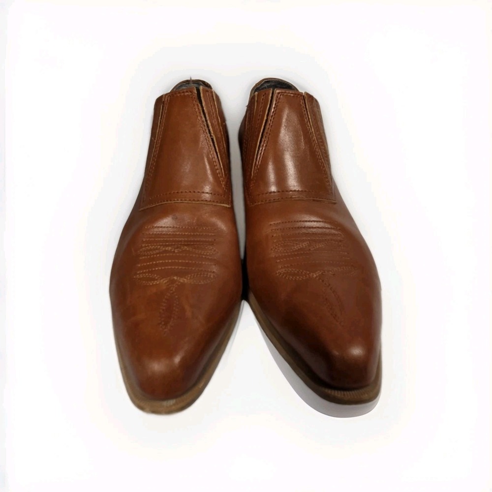 Durango Women's Size 9.5 Leather Western Ankle Boots RD 3522 Brown - Picture 3 of 8